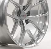 Forgeline One Piece Forged Monoblock VX1R in Hyper Silver