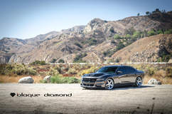2016 Dodge Charger Fitted With 22 Inch BD-21’s in Silver w/ Chrome SS Lip