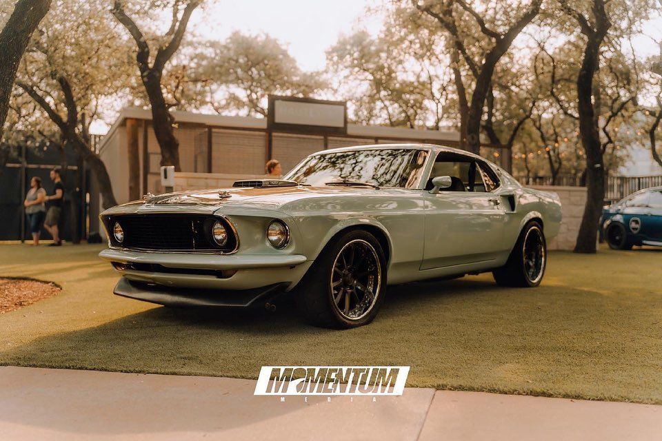 1969 Ford Mustang | Tim Sherer’s Pro-Touring 1969 Ford Mustang on Forgeline Forged Three Piece RB3C Wheels