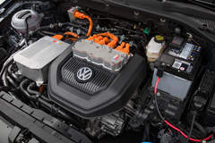 Under the hood of the '15 VW e-Golf