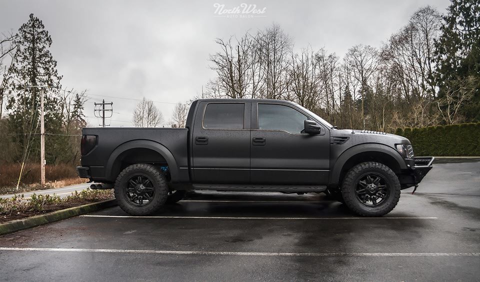 2014 Ford Raptor | STEALTH Matte Wrapped Ford Raptor