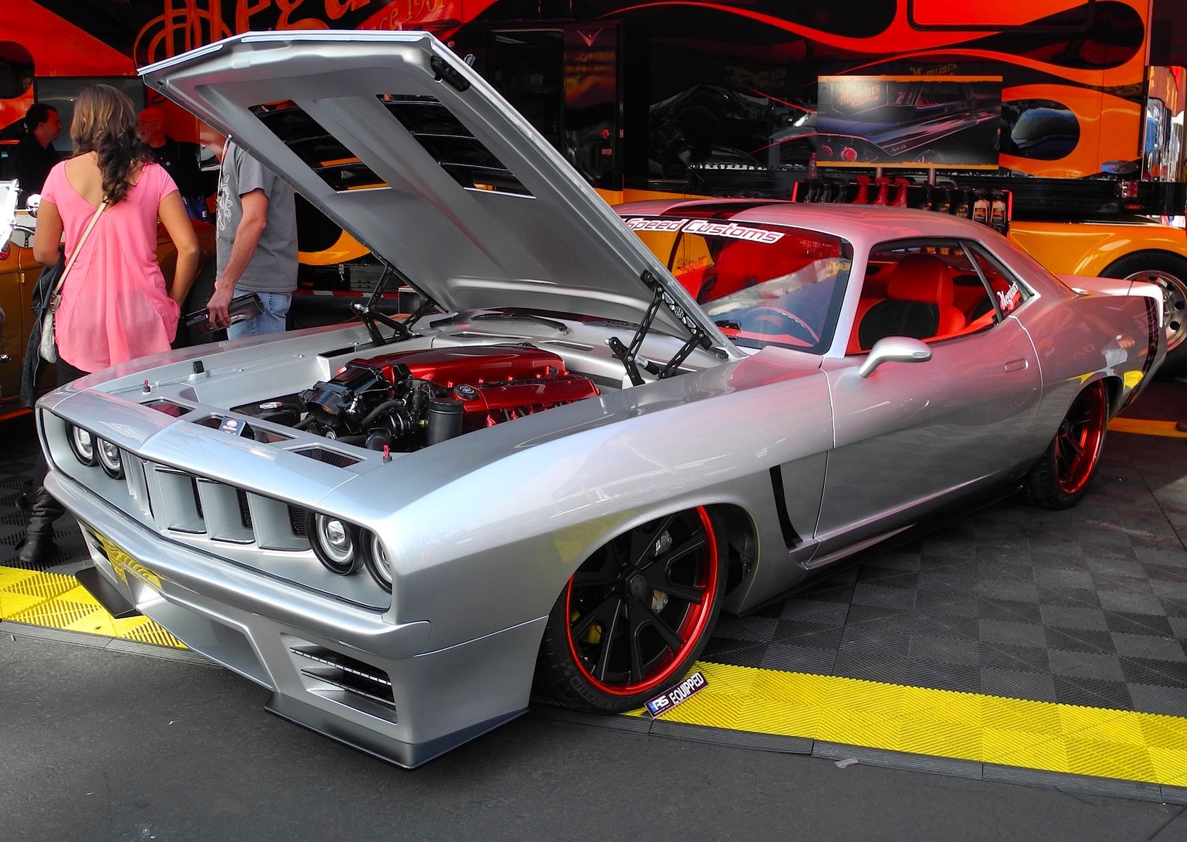 1971 Plymouth Barracuda | All Speed Customs 1971 MEDUSA Cuda on Center Locking Grip Equipped Grudge Wheels