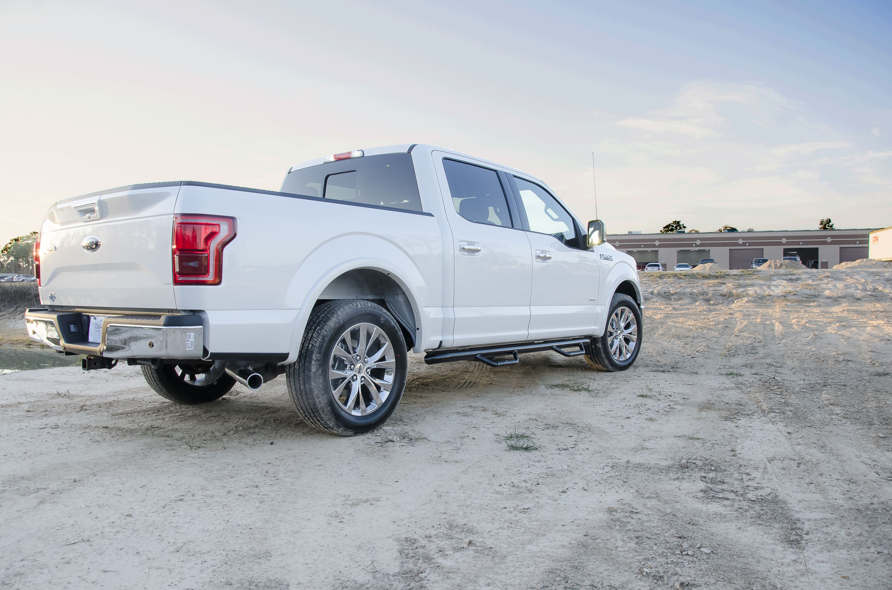 2015 Ford F-150 | N-FAB Wheel to Wheel Nerf-Step - Out On The Dirt
