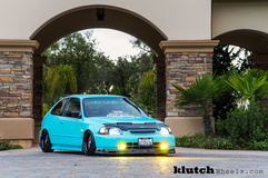 '96 Honda Civic on Klutch SL-1's