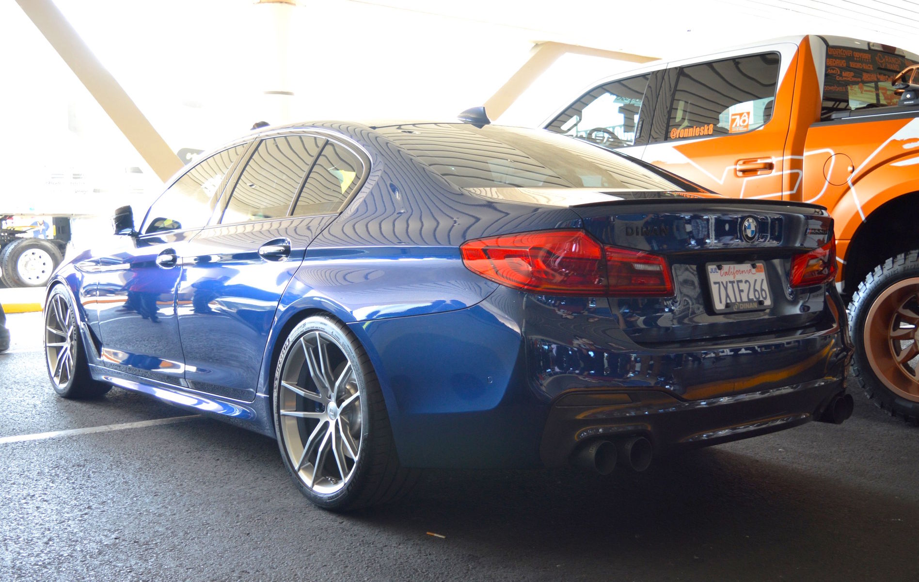 2018 BMW M5 | Dinan Engineering's BMW G30 M550i S1 on Forgeline One Piece Forged Monoblock AR1 Wheels