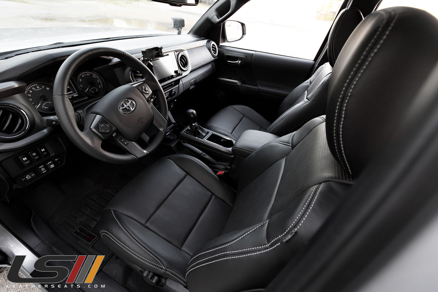 2017 Toyota Tacoma | 2017 Toyota Tacoma Interior By LeatherSeats.com