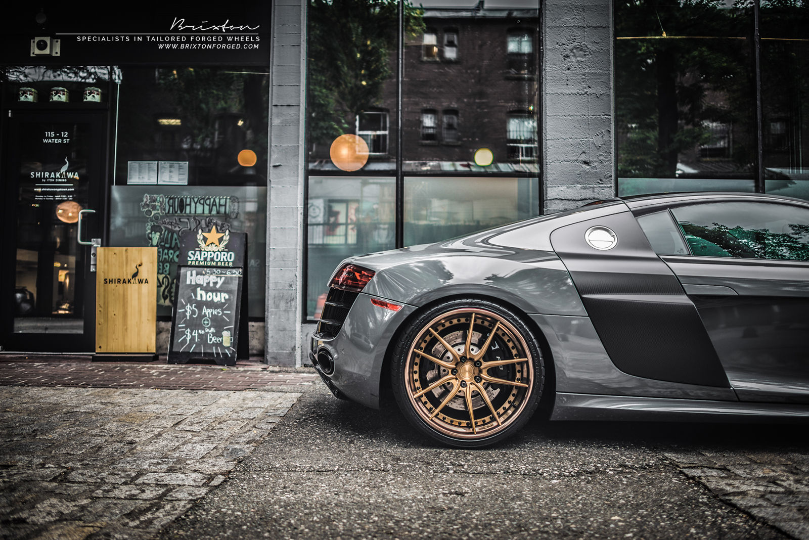 2012 Audi R8 | Audi R8 V10 / Brixton Forged M53 Targa 