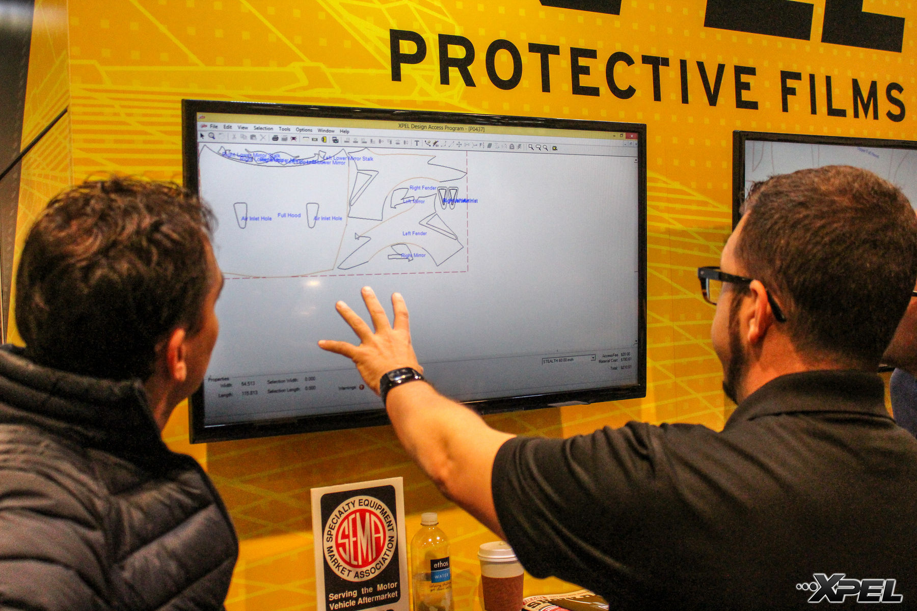 | Shots of the XPEL Booth at SEMA 2015