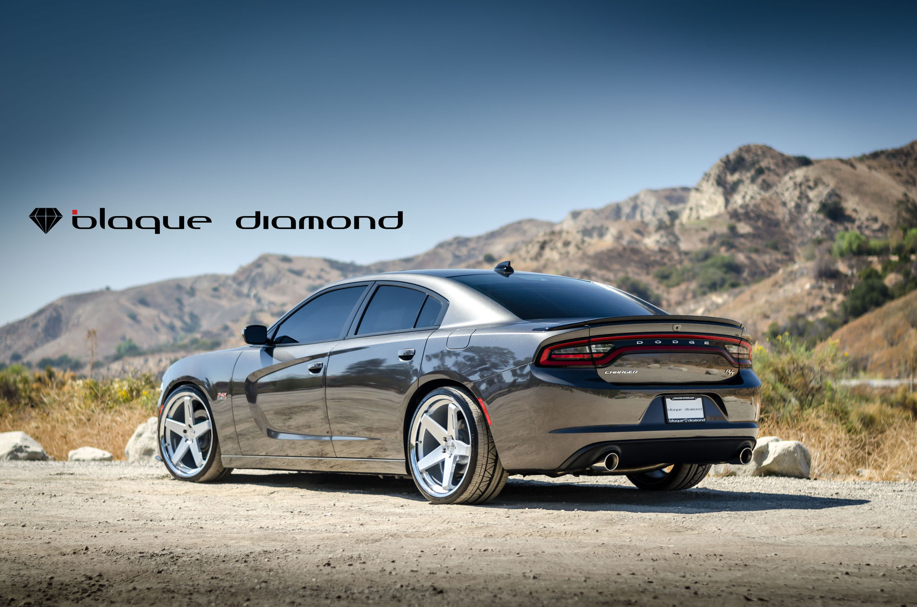 2016 Dodge Charger | 2016 Dodge Charger Fitted With 22 Inch BD-21’s in Silver w/ Chrome SS Lip