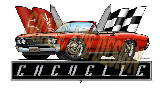 1967 Chevrolet Chevelle | Chevy Chevelle art design