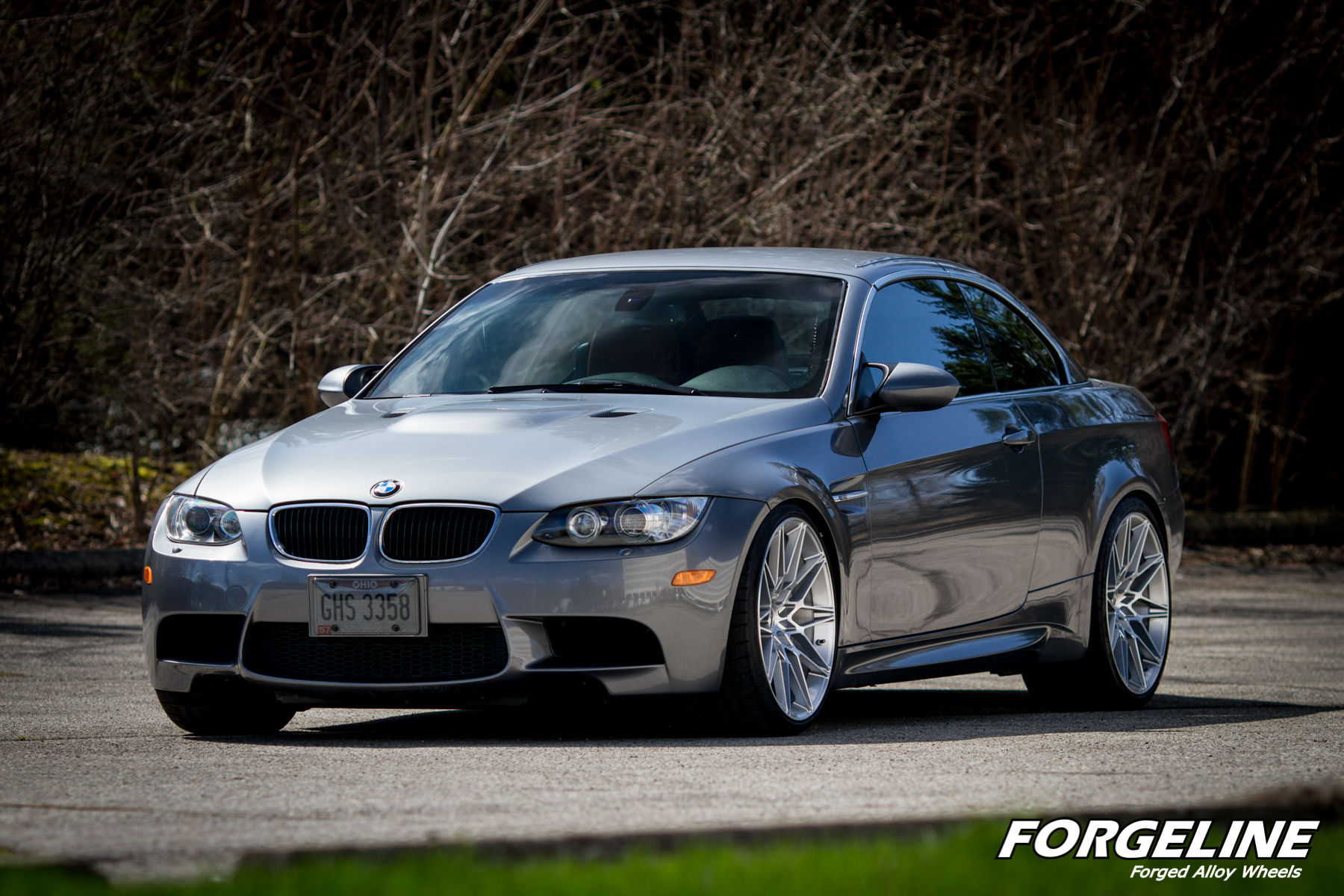 2011 BMW M3 | Sherri Schardt's BMW E92 M3 Convertible on Forgeline One Piece Forged Monoblock MT1 Wheels