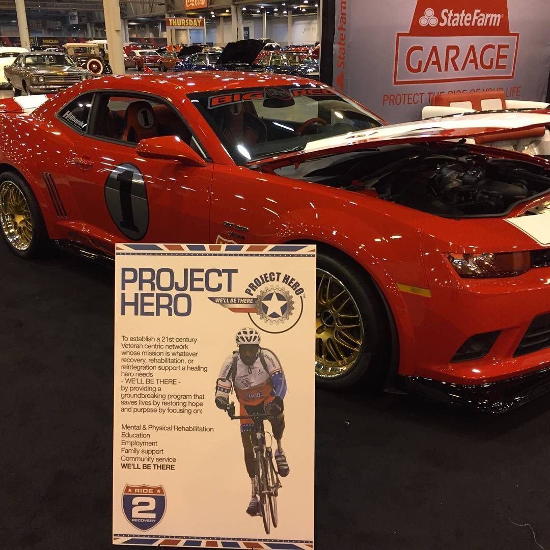 2015 Chevrolet Camaro | Big Red Edition Camaro Z/28 on Forgeline GX3R Wheels at Mecum Auction Houston