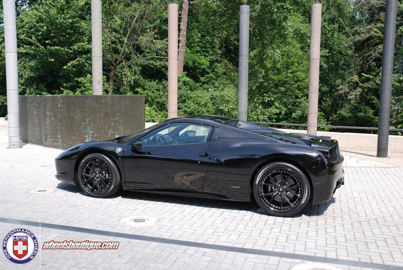  Ferrari 458 Italia | Ferrari 458 on HRE S101 - Blacked Out