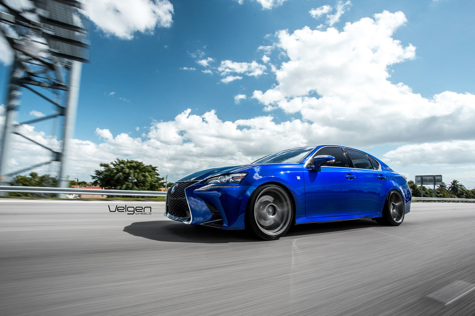 2016 Lexus GS 350 | Lexus GS350 F-Sport on Velgen Wheels Classic5 Matte Gunmetal  20x9 & 20x10.5