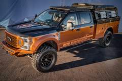 2020 Ford F-350 Crew Cab XLT FX4 by BDS Suspension - high front 3/4 shot