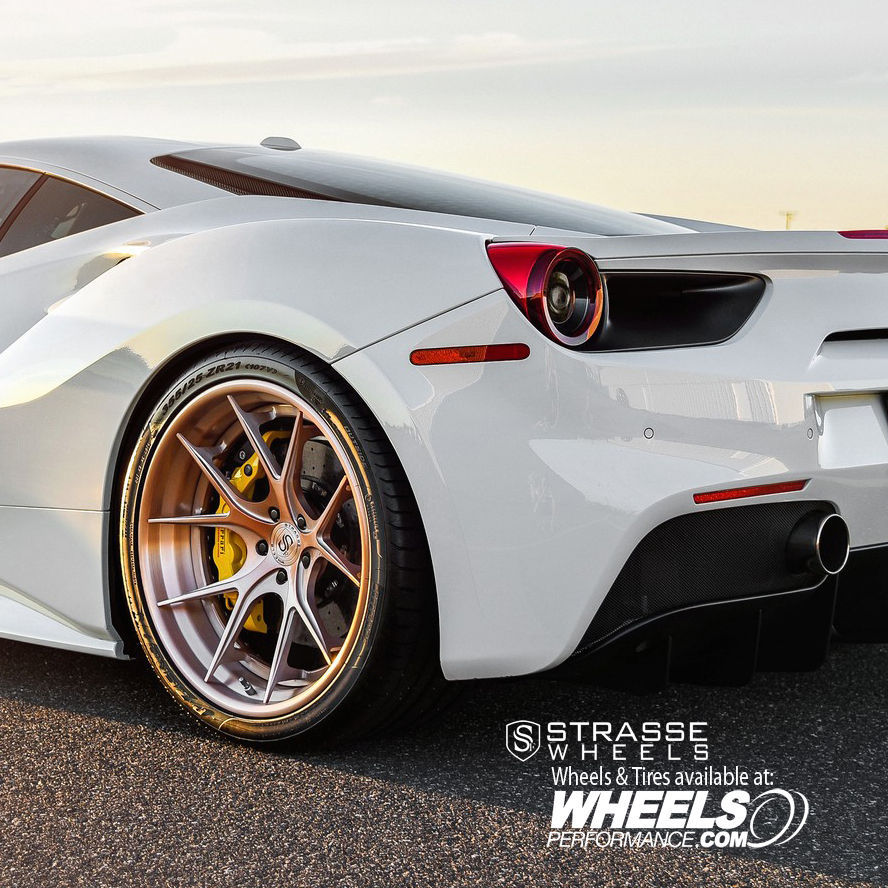 2017 Ferrari 488 GTB | Strasse Forged SM5R-FS Deep Concave