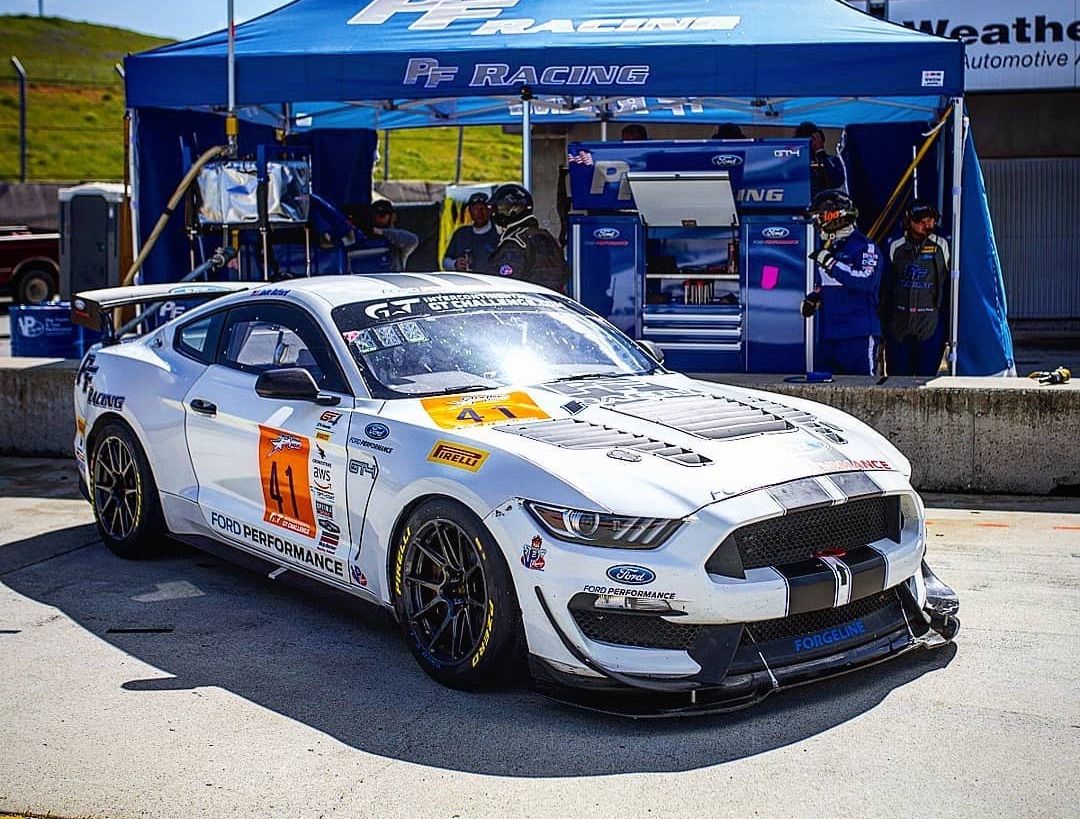 2019 Ford Mustang | PF Racing Wins at Laguna Seca on Forgeline One Piece Forged Monoblock GS1R Wheels