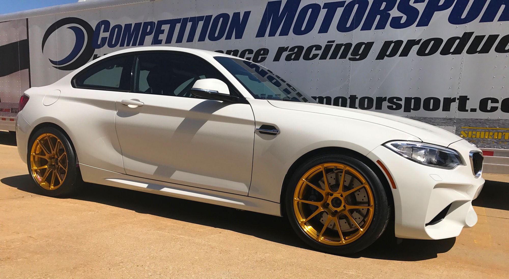 2017 BMW M2 | Competition Motorsport's BMW M2 on Forgeline One Piece Forged Monoblock GS1R Wheels