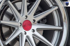 White Audi A4 - Silver Spokes