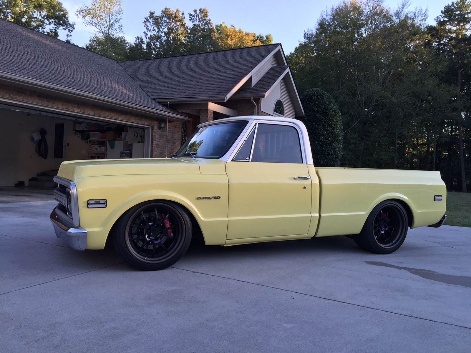 1969 Chevrolet C-10 | Corey Ivey's Pro-Touring '69 Chevy C10 on Forgeline GA3 Wheels