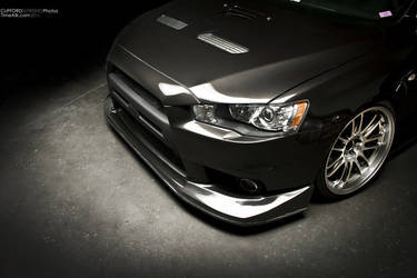 2013 Mitsubishi Lancer Evolution | VOLKRACING RE30 Formula Silver