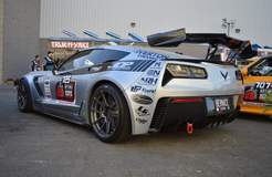 Jordan Priestley's "Bernice" JDP Motorsports-Tuned C7 Corvette Grand Sport on Forgeline One Piece Forged Monoblock GA1R Open Lug Wheels