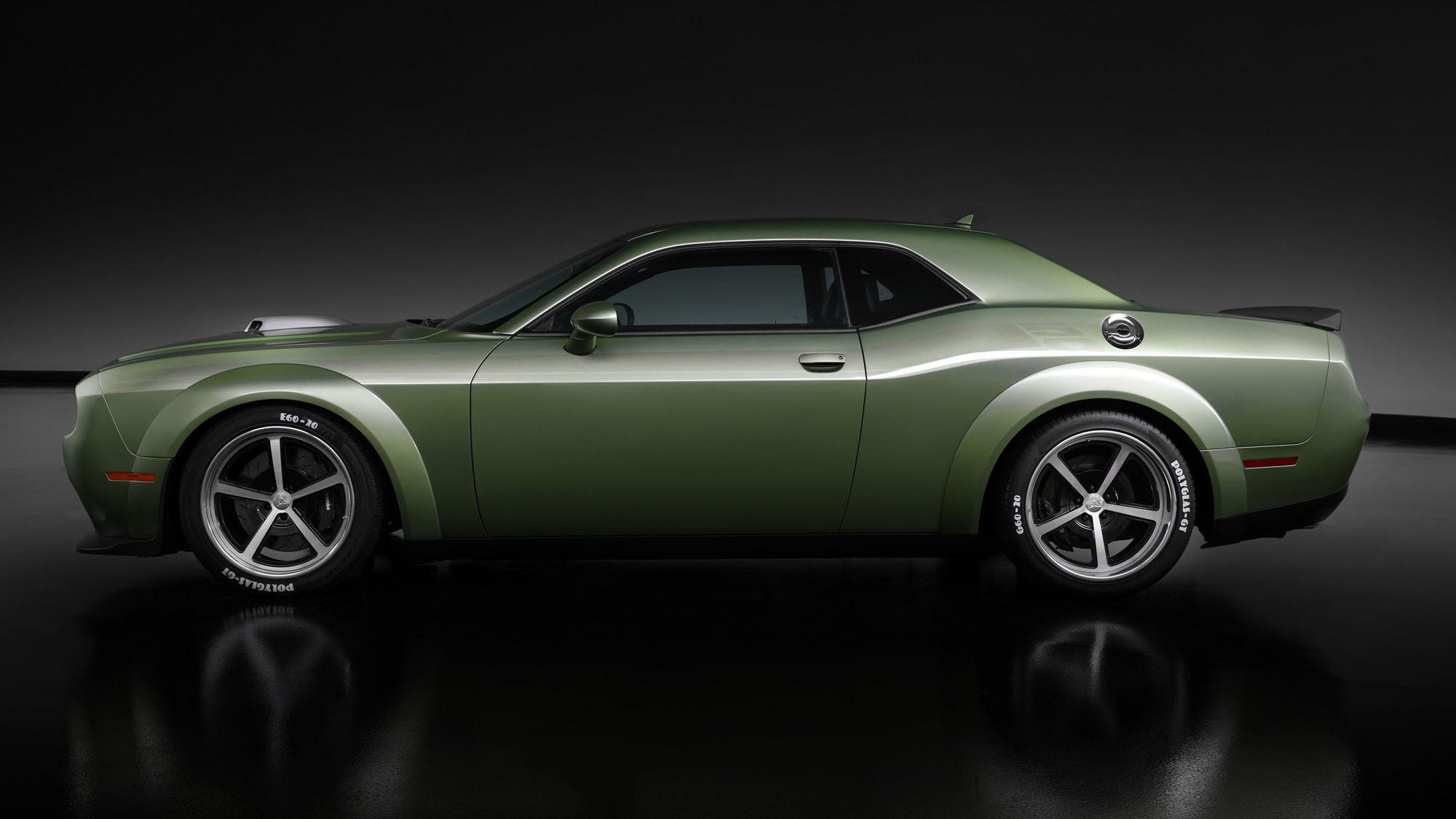 2020 Dodge Challenger | Holy Guacamole Dodge Challenger R/T Scat Pack Widebody on Forgeline Forged Three Piece FL500 Wheels