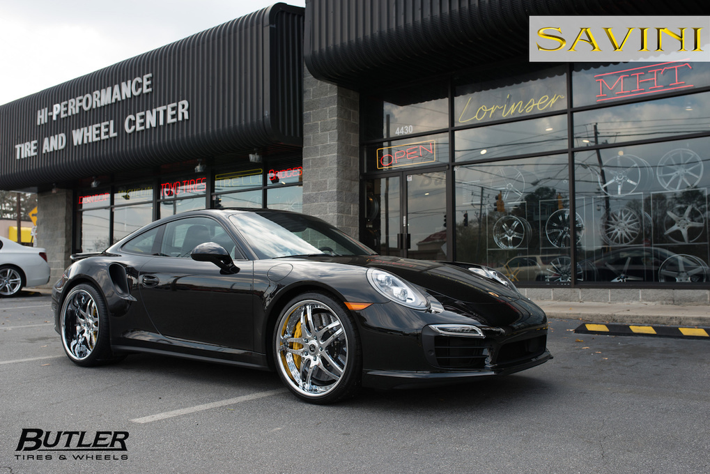 2014 Porsche 911 | '14 Porsche 911 Turbo S on Savini SV2's