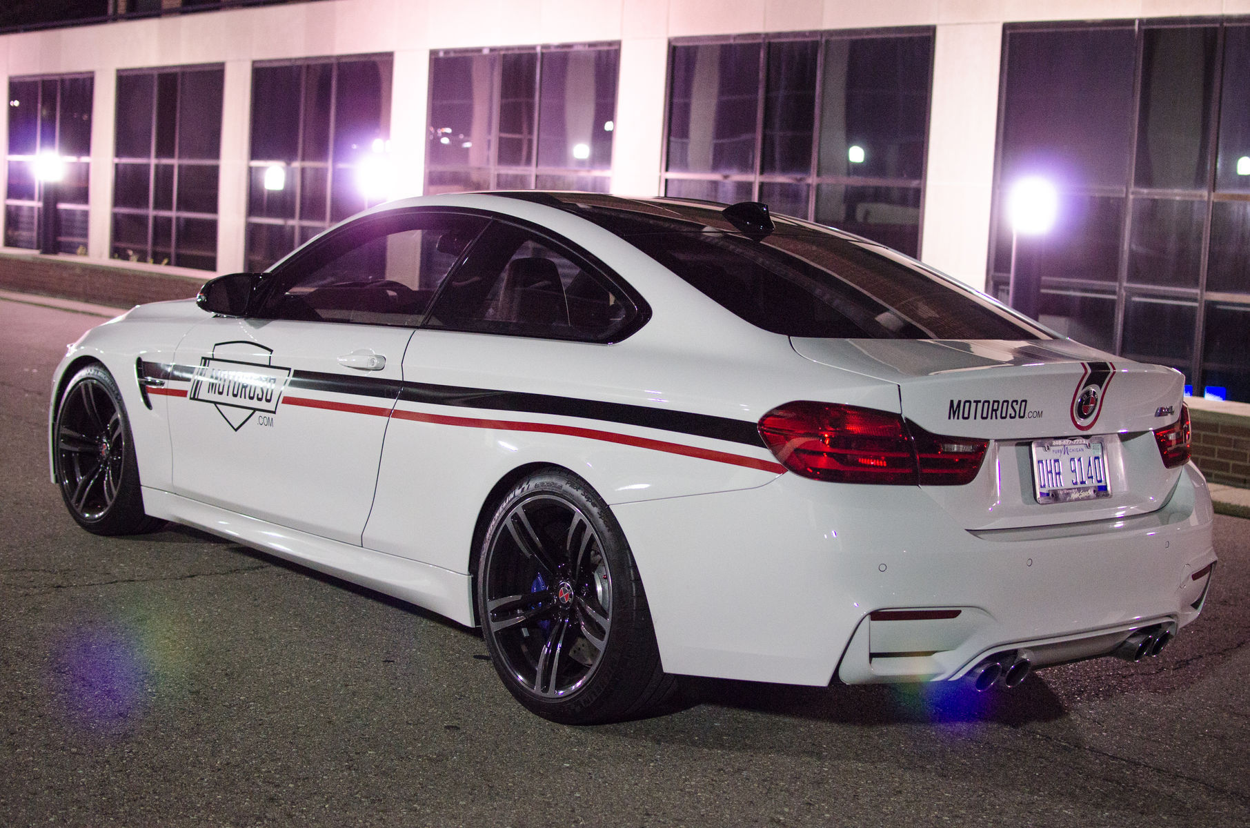 2015 BMW M4 | The Wrapped M4 - Left Rear Quarter