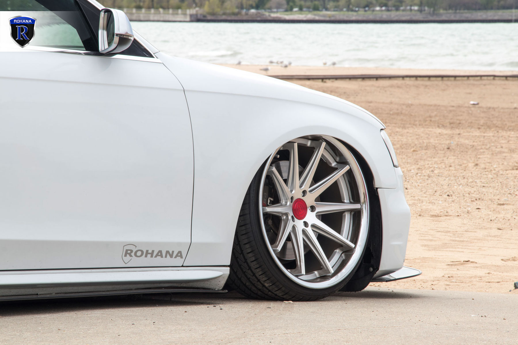 2016 Audi A4 | White Audi A4 - Front Right Wheel