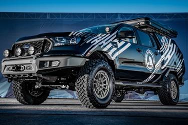2019 Ford Ranger | 2019 Ford Ranger XLT Sport SuperCrew FX4 by Advanced Accessory Concepts - Low Front 3/4 shot