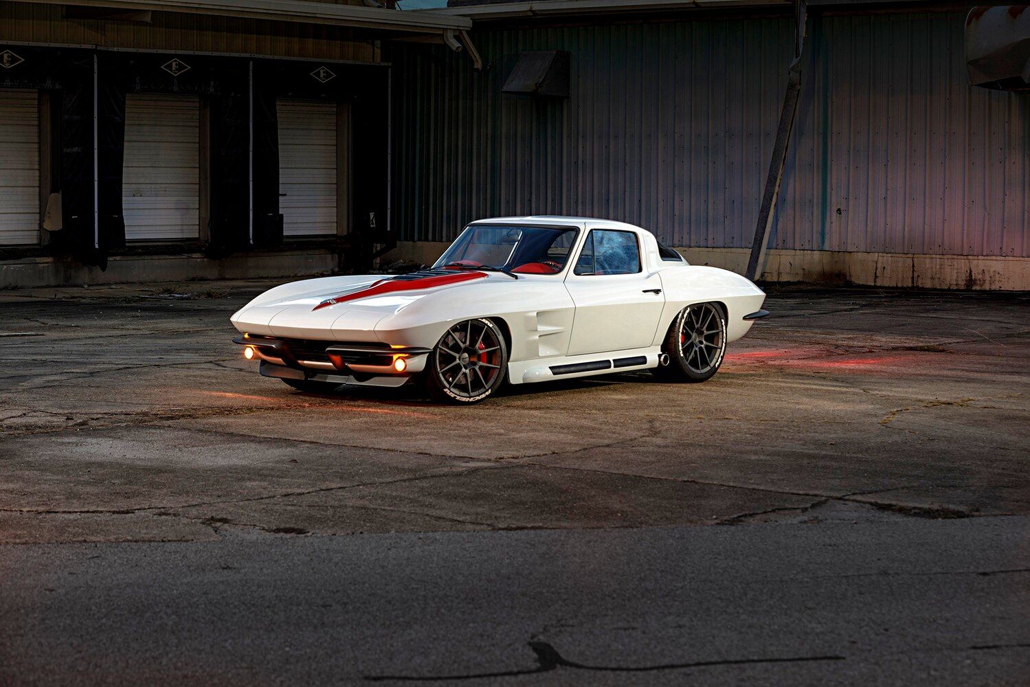 1964 Chevrolet Corvette Stingray | Steve Locklin’s 1964 Corvette Stingray on Forgeline One Piece Forged Monoblock GA1R Wheels