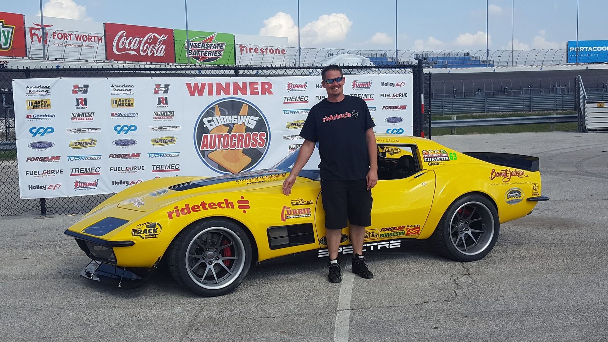 1972 Chevrolet Corvette Stingray | Smitty Wins Autox Pro Class at Goodguys Lone Star Nationals in the 48 Hour Corvette on Forgeline GA3C Wheels