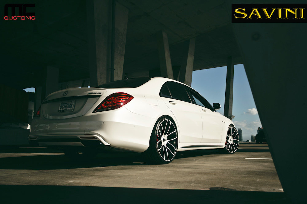 2014 Mercedes-Benz S-Class | '14 Mercedes S63 AMG on Savini Duoblock SV52's