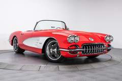 RK Motors’ 1958 Chevrolet Corvette on Forgeline Rodster Wheels
