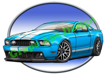 2012 Ford Mustang | Ford Mustang GT art design