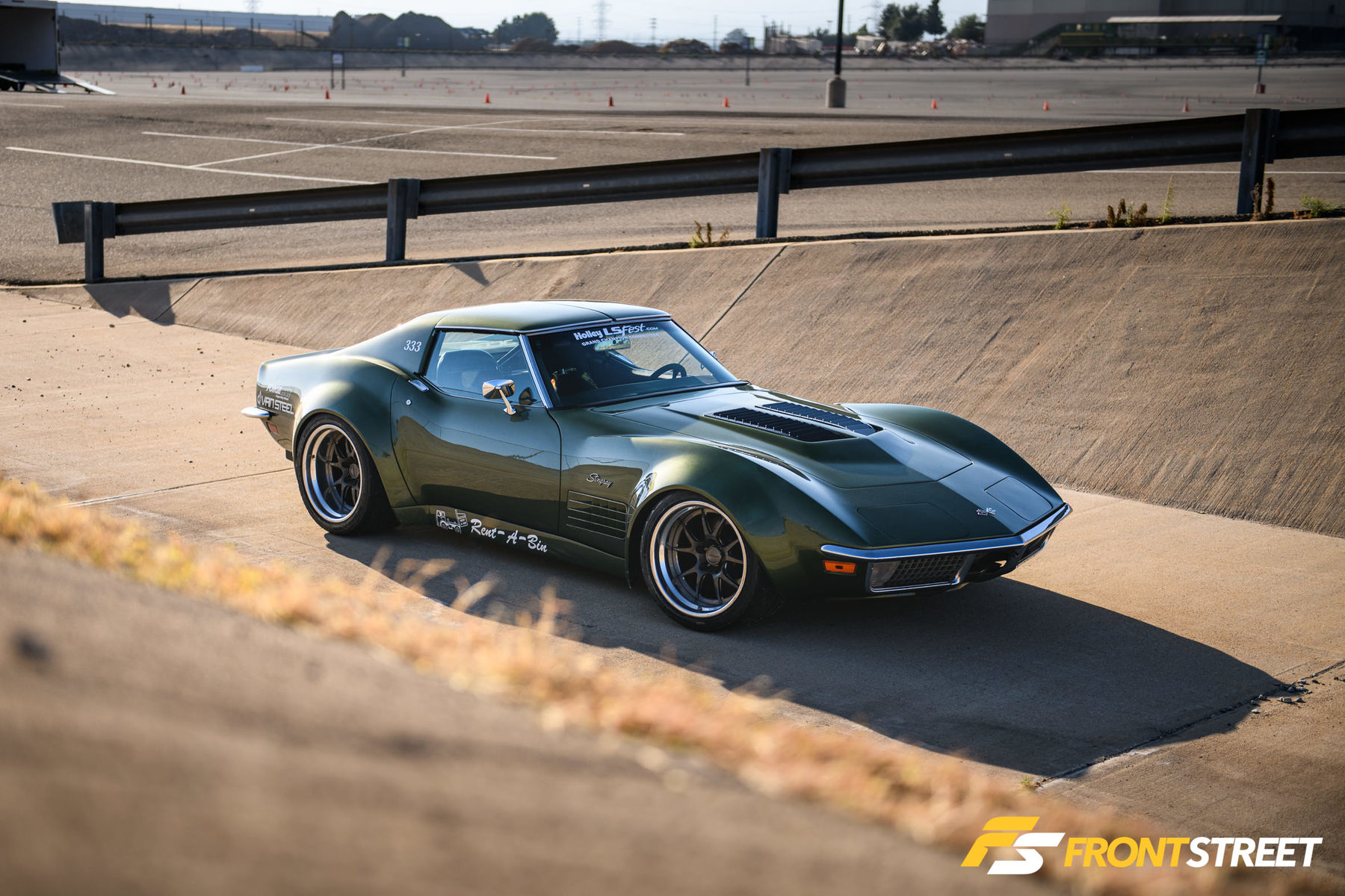 1970 Chevrolet Corvette Stingray | Garrett Randall’s “Rambo” 1970 Corvette Stingray on Forgeline GA3R Wheels