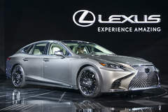 All New 2018 Lexus LS500 - Passenger Side View