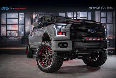 2016 Ford F-150 | 2016 Ford F-150 Lariat SuperCrew by CGS Performance Products - FabTech Suspension #FordSEMA 