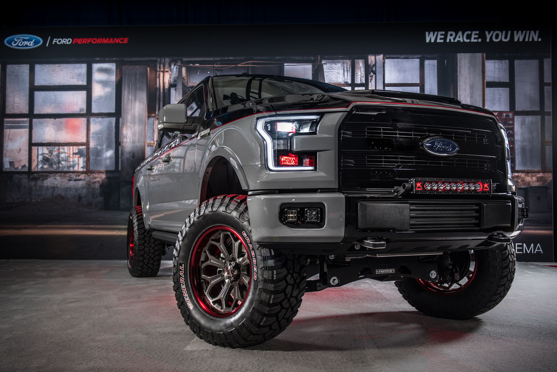 2016 Ford F-150 | 2016 Ford F-150 Lariat SuperCrew by CGS Performance Products - FabTech Suspension #FordSEMA 