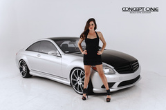 2010 Mercedes-Benz CL550 on Concept One RS-10's