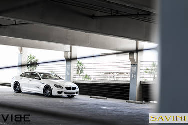 2014 BMW 6 Series Gran Coupe | BMW Gran Coupe on Savini BM9 Wheels - Shot From Afar