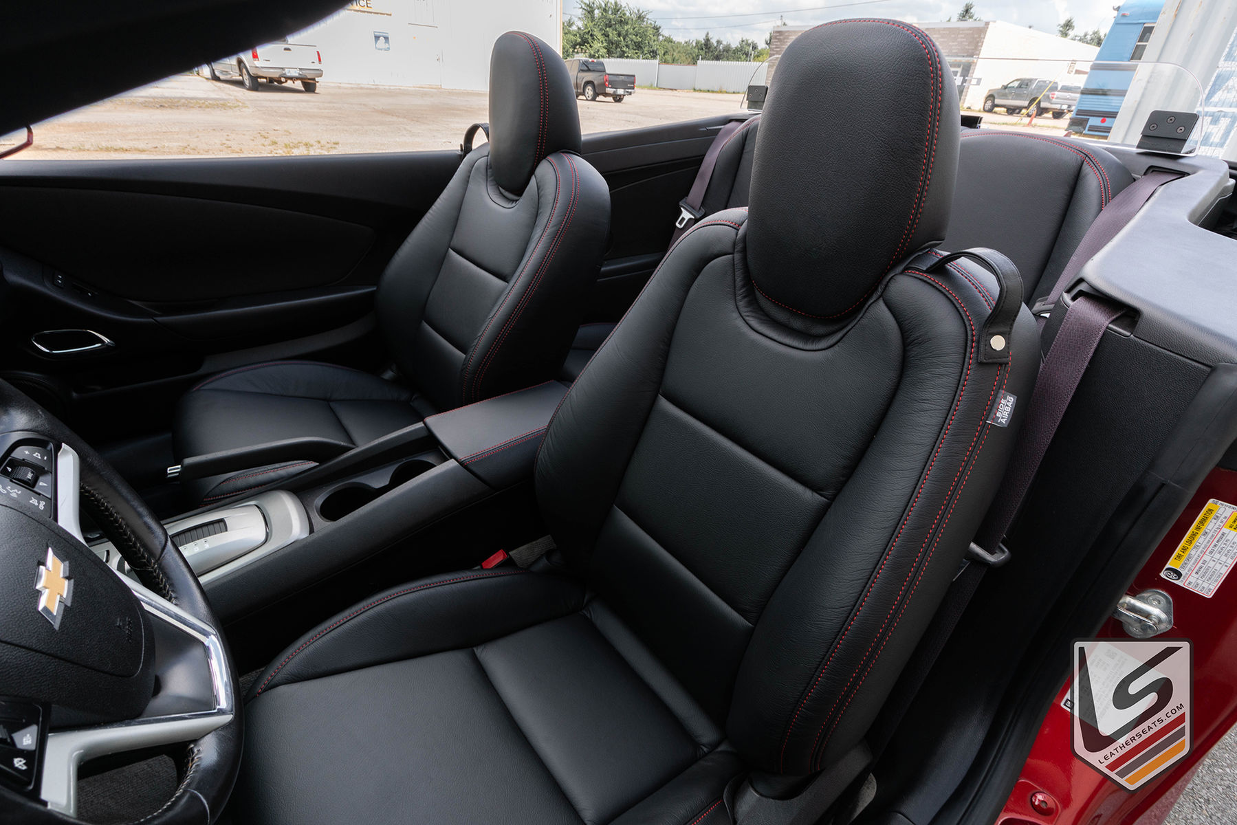 2015 Chevrolet Camaro | 2015 Chevrolet Camaro Interior By LeatherSeats.com