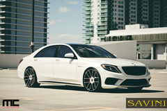 '14 Mercedes S63 AMG on Savini Duoblock SV52's