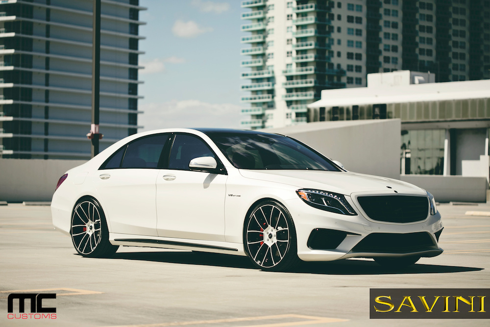 2014 Mercedes-Benz S-Class | '14 Mercedes S63 AMG on Savini Duoblock SV52's