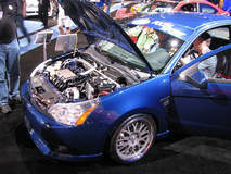2008 Blue Ford Focus SES 