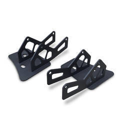 Jeep Windshield Pillar Mount Brackets for Dual LED Lights