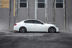 Infiniti G37 Sedan on Velgen Wheels Classic5 Matte Gunmetal