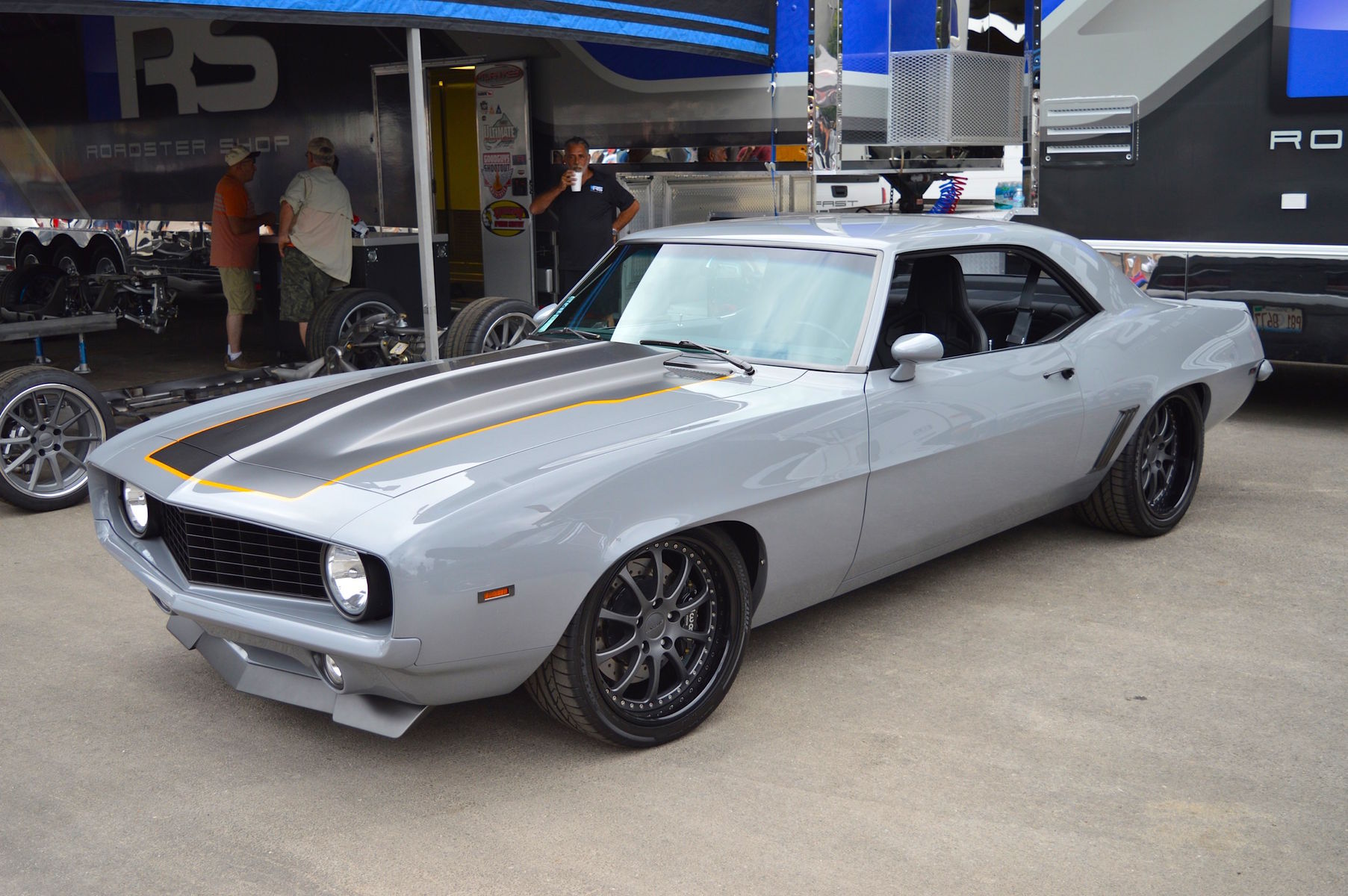 1969 Chevrolet Camaro | Kip Murphy's Wraith 1969 Camaro on Forgeline ZX3P Wheels - Driver Side Shot