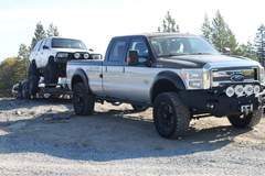 Hellwig F250 towing to Rubicon